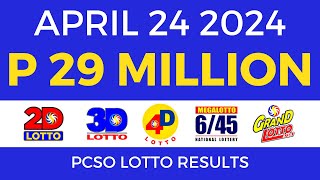 Lotto Result Today 9pm April 24 2024 [Complete Details]