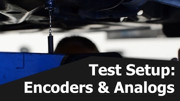 K&C Test Setup: Spare Encoders & Analogs