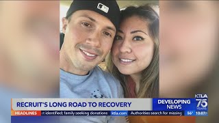 L.A. County Sheriff cadet remains in intensive care after car plows into recruits in Whittier