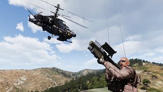 Russian Air Force Vs Ukrainian Stinger Missiles - Military Simulation Arma 3