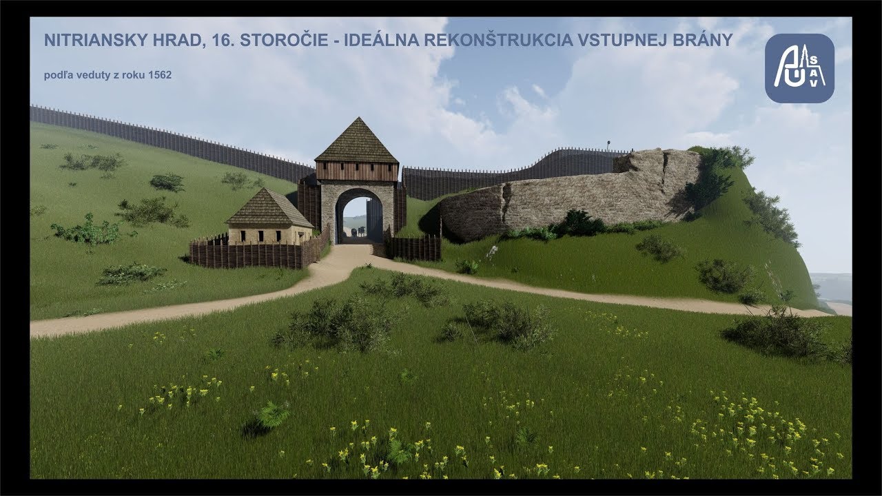 Nitriansky hrad, vstupná brána - 16. storočie