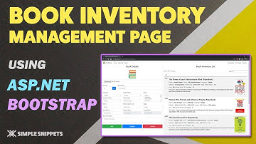 Designing Admin Book Inventory Page in ASP.NET with Bootstrap Styling