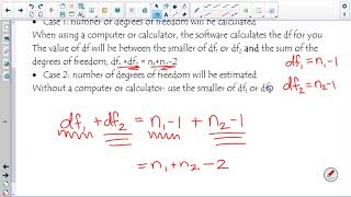 Lesson 29-Hypothesis Testing for Means of Independent Sample