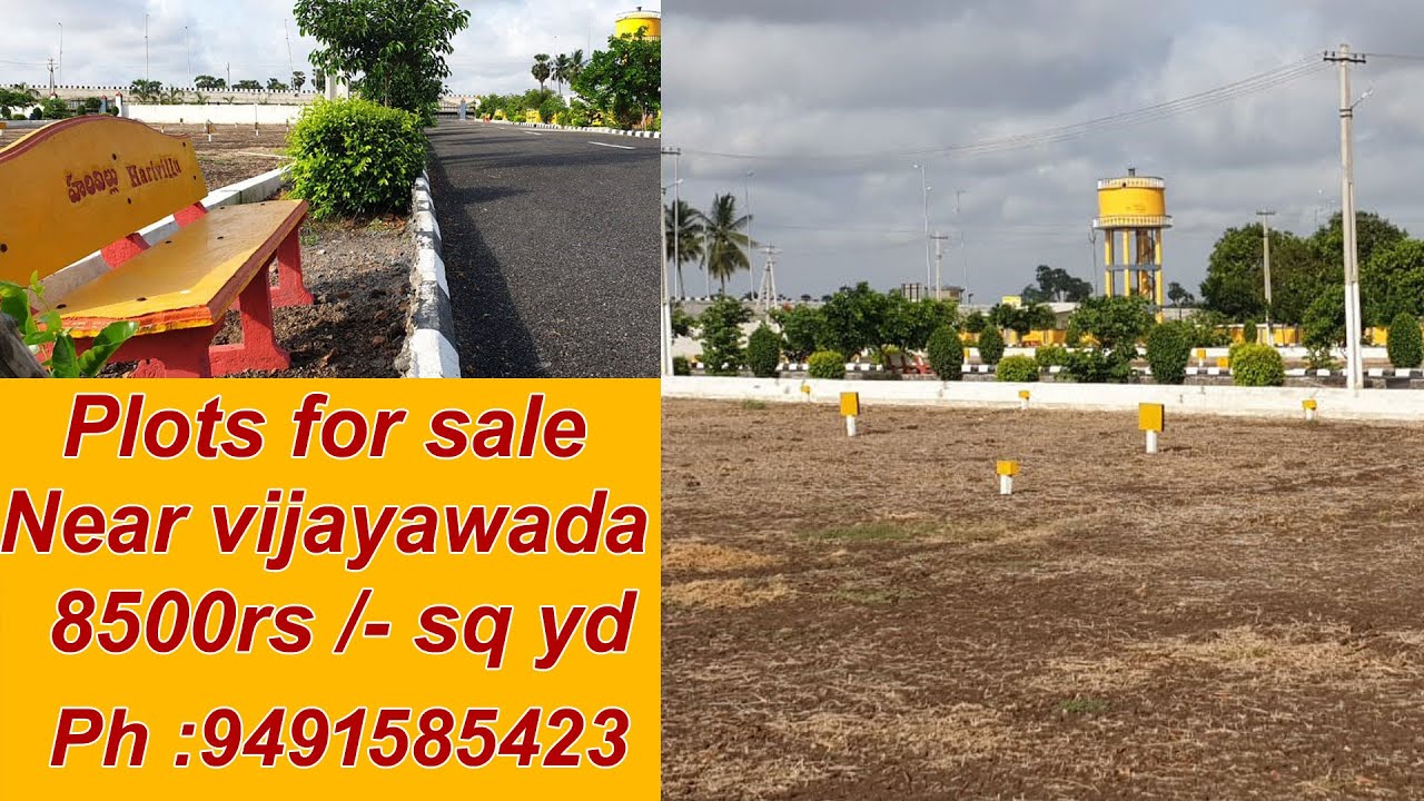 Open Plot for sale near kankipadu 18 km to Benz circle vijayawada