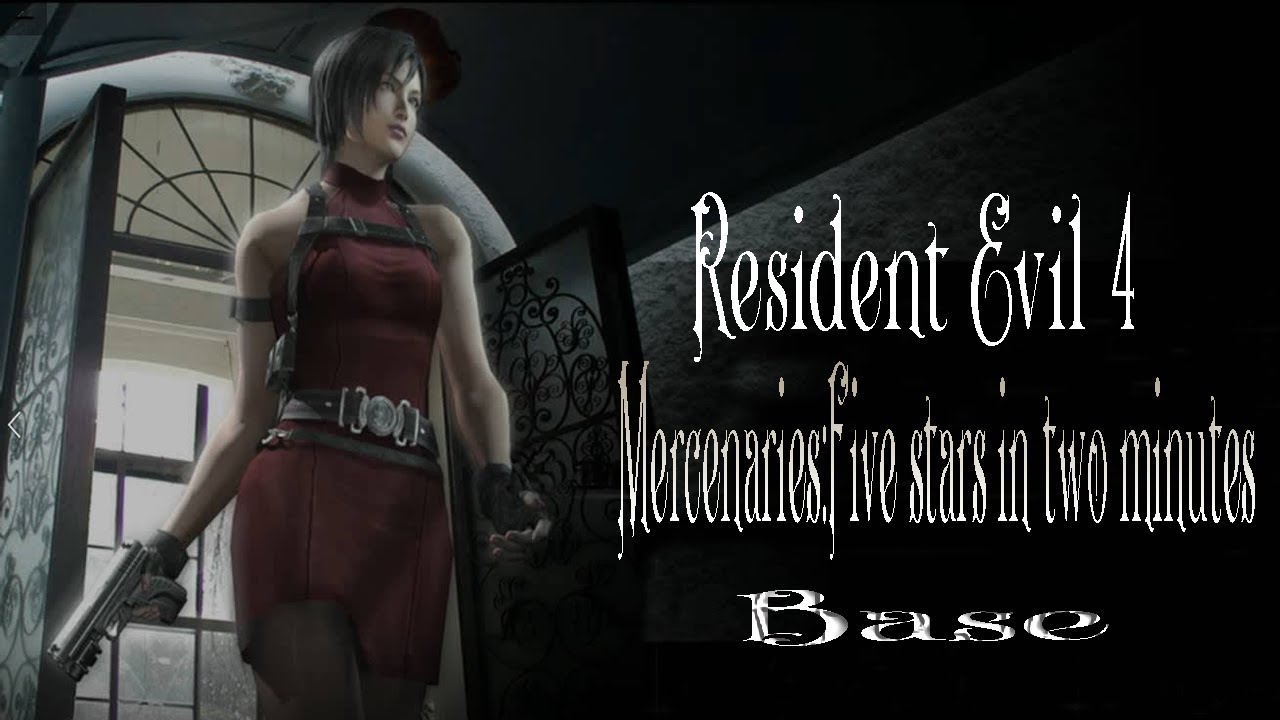 Обитель зла 4 наемники. Бензопильщик наёмники Resident Evil 4. Ada Mercenaries + Black Dress blonde. 30 минут ада