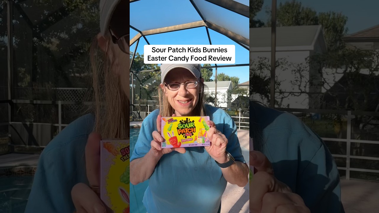 Обзор пасхальных конфет и сладостей Sour Patch Kids в виде кроликов 