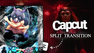 SPLIT TRANSITION || CAPCUT AMV  #AMV #CAPCUT #TUTORIAL