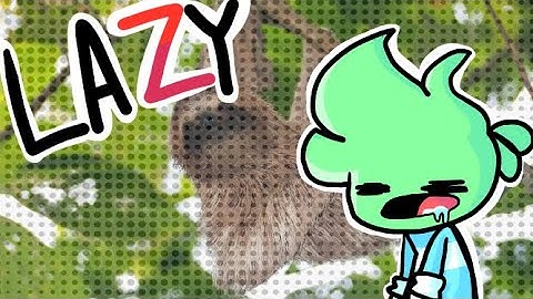 The Lazy Song (by Bruno Mars)  ANIMATED