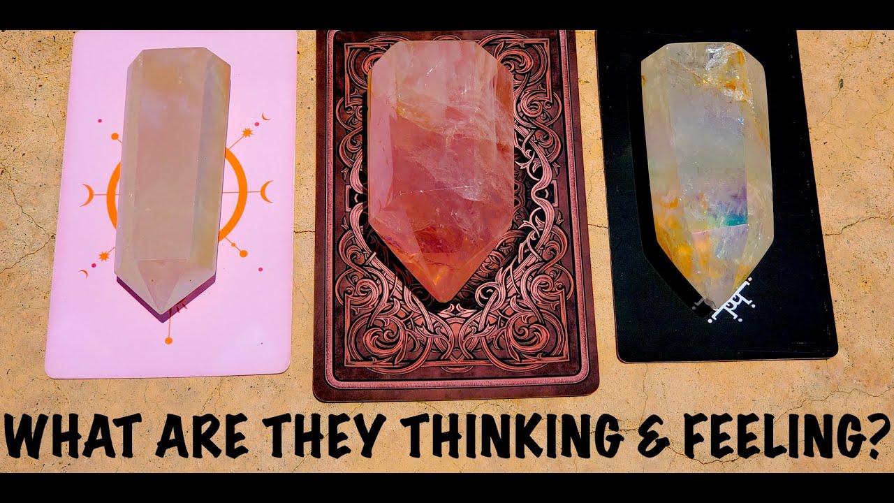 What Are They THINKING and FEELING? Pick A Card Psychic Romantic Love Soulmate Tarot Card Reading