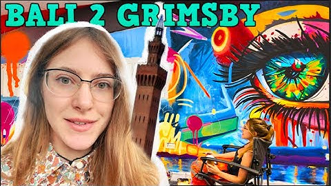 A Week in the Life of a Mural Artist at Grimsby Docks