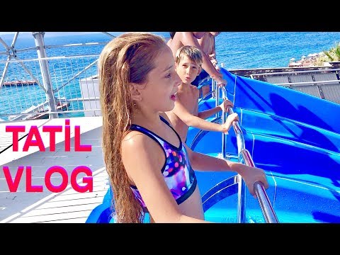 Tatil Vlog. Otelde İkinci Gün. Ecrin Su Çoban