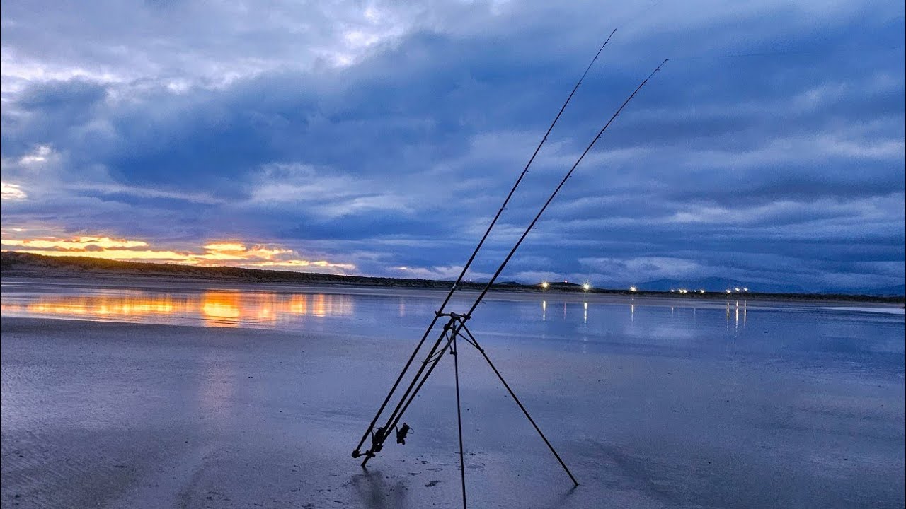 Beach Fishing for Bass and Rays | North Wales