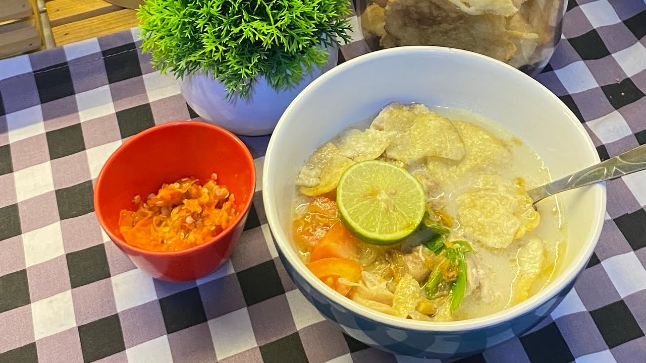 Soto Betawi Ayam Kuah Santan & Susu. Creamy, Gurih Nagih ‼️ #sotobetawi #idemasakanrumahan 