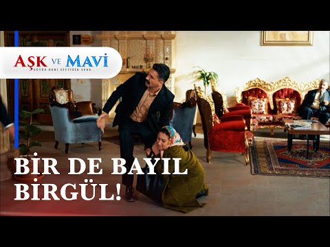 Birgül, Cemal'in ayaklarına yapıştı! - Aşk ve Mavi 26. Bölüm