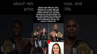 Israel Adesanya Wins $500K in Court Case Against Ex! #mma