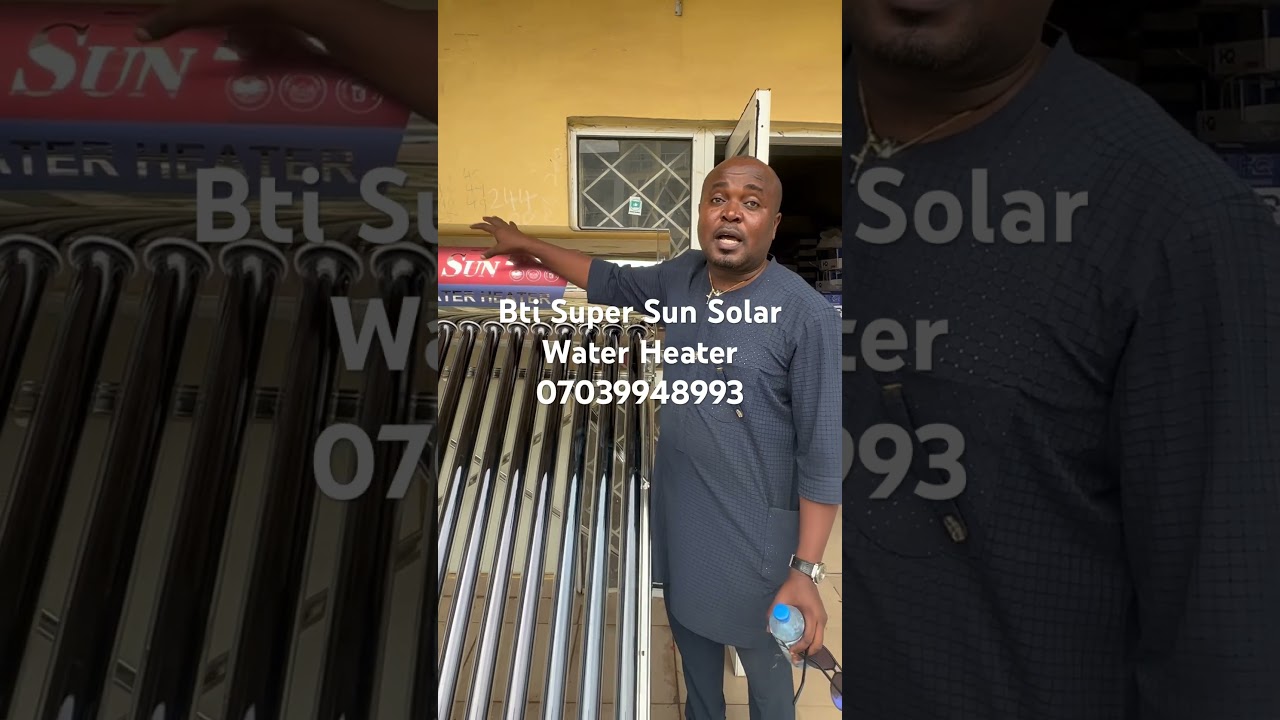 Bti Super Sun Solar water Heater 150L Full Stainless Steel Materials