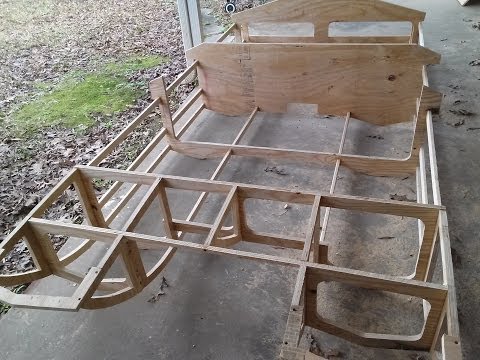 Building of a Core Sound Style Round Stern Boat Part # 1 