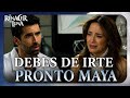 Sebastián esconderá a Maya de Pancho | Avance 20: El Renacer de Luna.