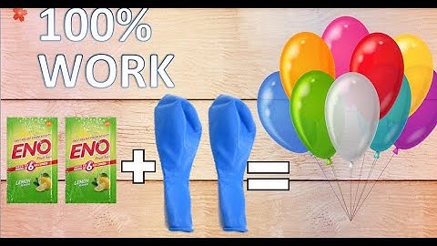 ENO Experiment With Baloon | Science experiment with Eno