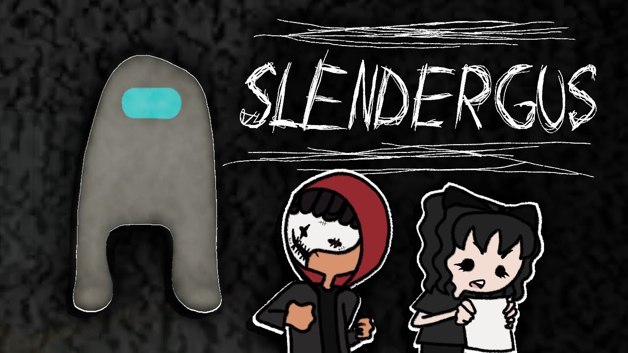 AMONG US MEETS SLENDER MAN | Slendergus