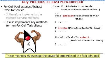 The Java Fork-Join Pool: Key Methods in ForkJoinPool