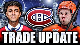 HUGE REPORT: MONTREAL CANADIENS MASON MCTAVISH TRADE UPDATE, KENT HUGHES IS PUSHING (Hage To Ducks?)