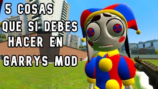 TOP 5 COSAS que SI debes HACER en GARRYS MOD  @MaxyOff_   y @vegom88