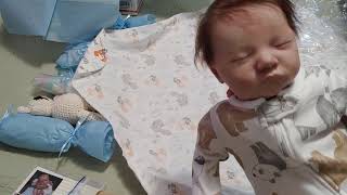 Box Packing:  Levi Reborn Doll