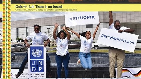 UNDP Ethiopia Accelerator Lab launch highlight
