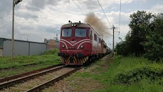 ДТВ40693 с 06111 и 43519 заминават от гара Казанлък