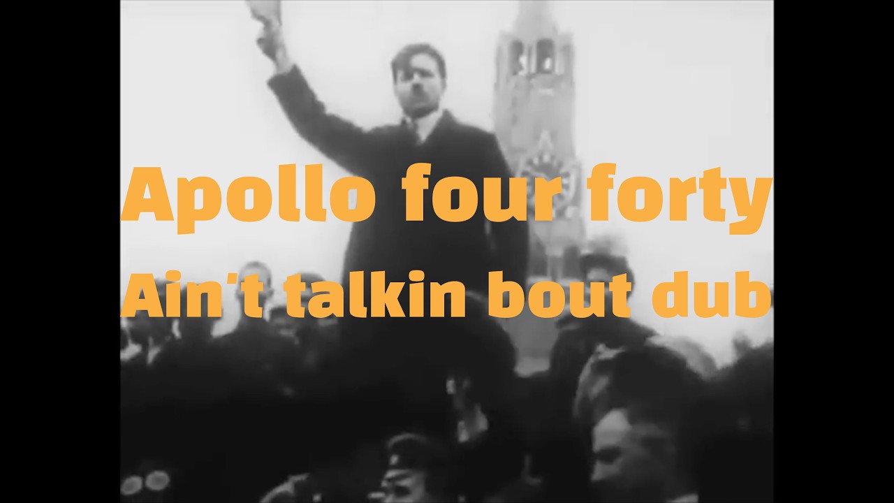 Apollo four forty - Ain't talkin bout dub