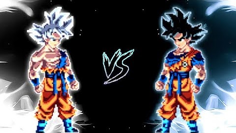 Who is Stronger ?🤔 | Goku DBS V3.5 OP (all form) VS Goku LB V2 OP (all form) in Mugen