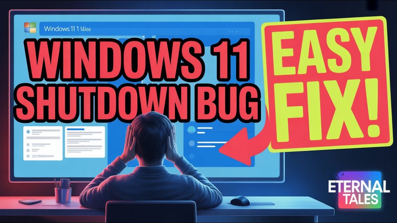 Windows 11 Shutdown Bug SOLVED! Step-by-Step Guide - YouTube
