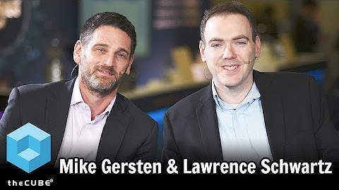 Mike Gersten & Lawrence Schwartz | AWS re:Invent 2016