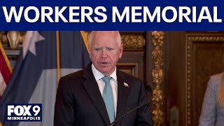LIVE | Gov. Walz attends State Workers Memorial ceremony