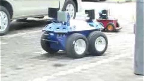 Seekur Robot Navigation in Outdoor Environment