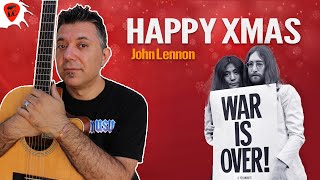 Video thumbnail of "Happy Xmas di John Lennon - I Veri Accordi di Chitarra"