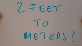 2 Feet To Meters?