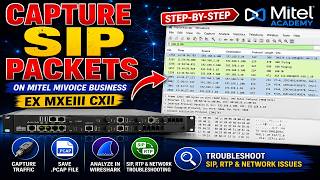 How to Capture SIP Packets on Mitel MiVoice Business - EX MXEIII and CXII Controllers screenshot 5