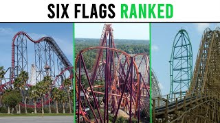 Ranking EVERY Six Flags Park! (In the U.S.)
