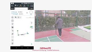 How to do Survey Area with Geomate  Instrument screenshot 3