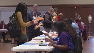 Simulation event of what life is like for people reentering society post prison