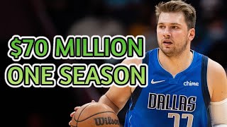 Luka Doncic $70 Million Single Season Earnings 😮😮