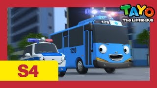 Tayo Español la Serie 4 l 18 Tayo se convierte en un oficial de policía l Tayo el pequeño Autobús