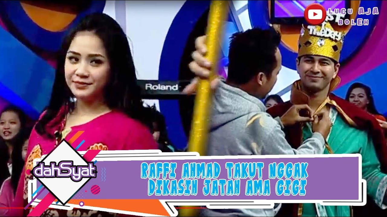 TAKUT BINI NGGAK KASIH JATAH,  HOST OF THE DAY RAFFI AHMAD OGAH NYURUH NAGITA SLAVINA - DAHSYAT