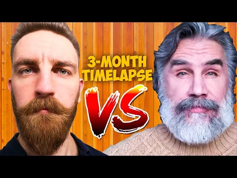 3-Month Beard Growth Time Lapse VS Greg Berzinsky From Beardbrand | YEARD WEEK 17