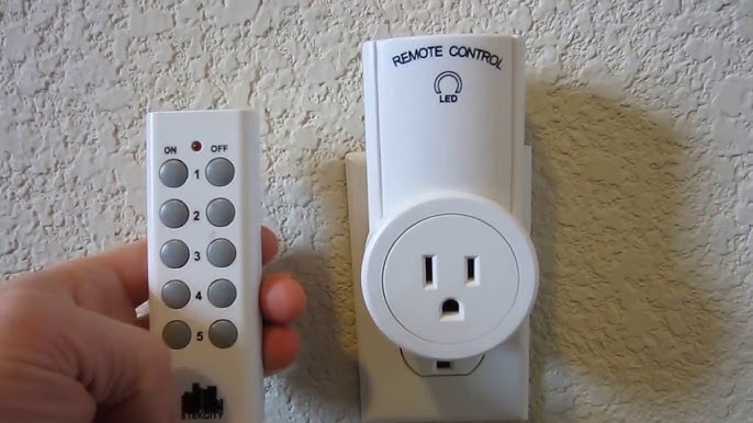 Remote Control Outlet Switch UNDER $10 - Lights, Fans & more! 