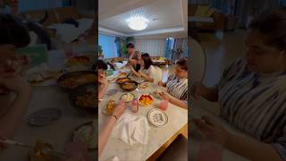 അടിമ കണ്ണു ഒപ്പ Dinner with Oppa's sisters