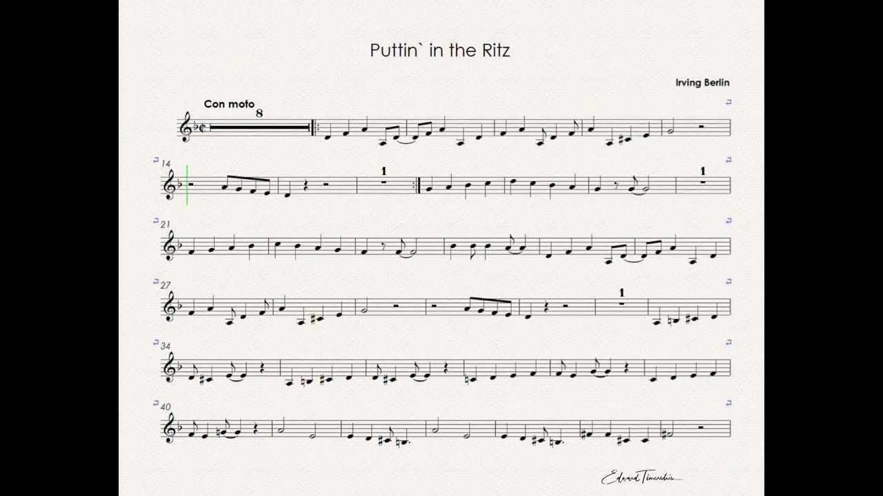 Перевод песни puttin on the ritz. Перевод песни puttin on the ritz