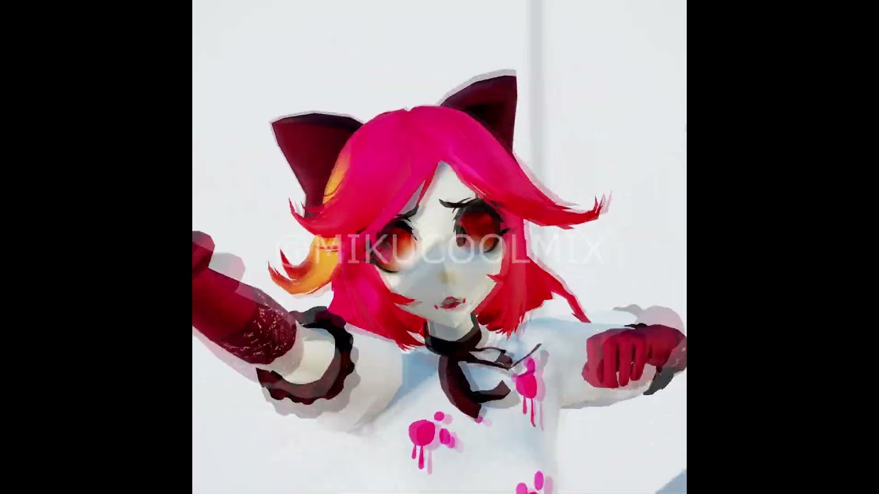 MMD Hazbin Hotel If life glitched like video games